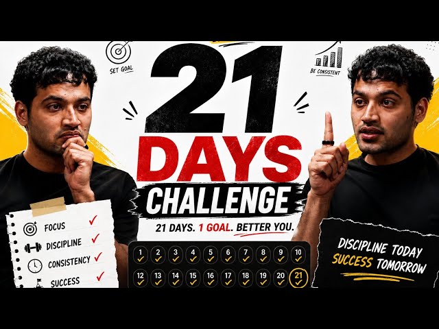 Sirf 21 Days Challenge Aur Life Change! 🔥 | Rewire your brain  for success | Rajshamni X  Dr Shweta 