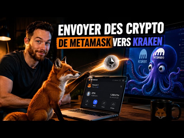 Comment envoyer des crypto de Metamask vers un exckange ? ( Kraken)