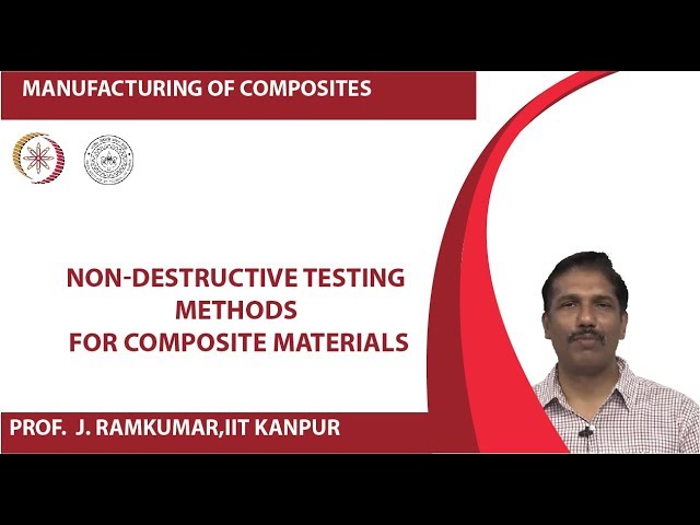 Non-destructive testing methods for composite materials