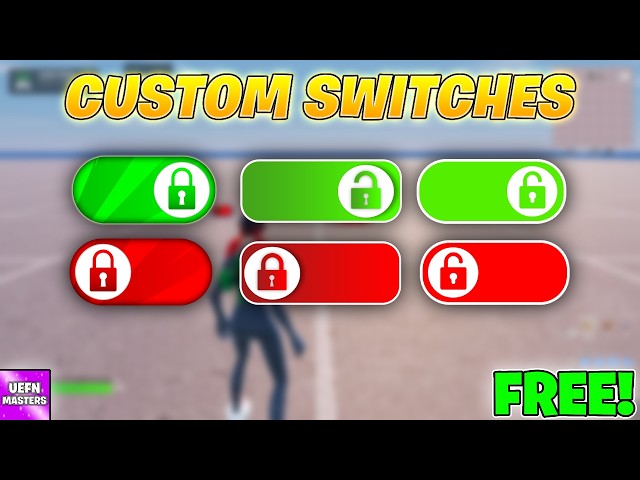 FREE Custom switches for UEFN #uefn