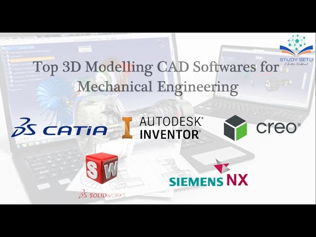 Top 3D Modelling CAD Software for Mechanical Engineering || Designing Software Guide