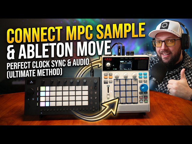 Using the MPC Sample with Ableton Move, Best Method! Clocks Synced Tutorial!