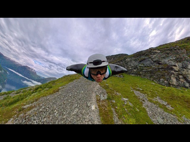 Wingsuit BASE Jumping a UNESCO World Heritage Site // Norway