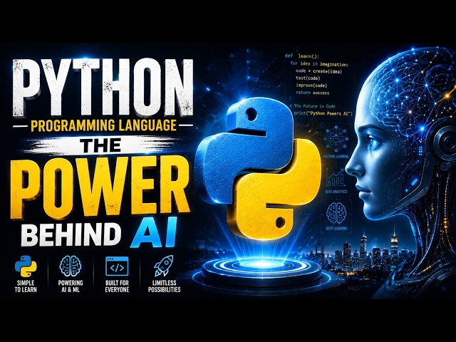 Python programming language – The Power Behind AI – [Hindi] – Quick Support