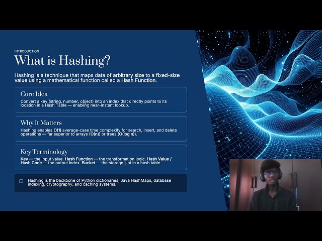 Explanation of 'red black trees' and 'hashing' topics in data structures