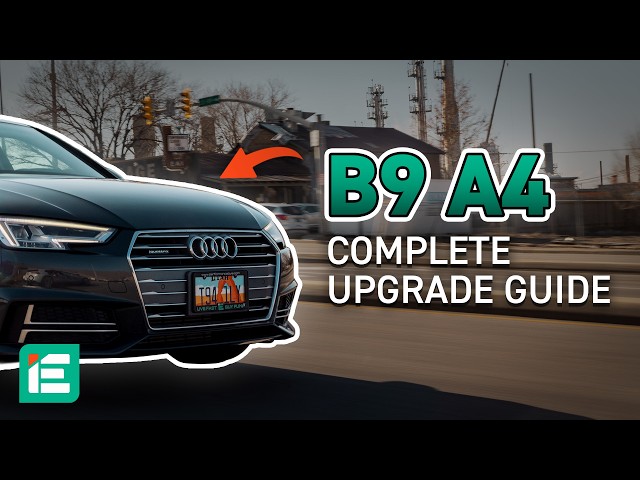 B9 A4 Complete Upgrade Guide Stage 1 — Stage 3