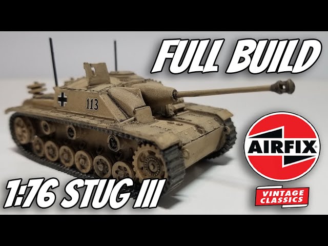Building the Airfix Vintage Classics 1:76 Stug III