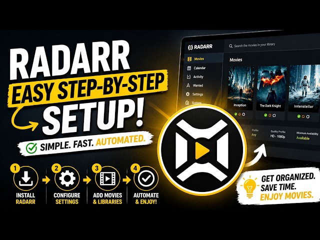 The Ultimate Radarr Setup Guide (Beginner Friendly)