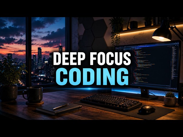 Deep Focus Coding Music | Productivity for Programming & Work