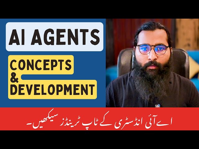 AI Agents in Python - From Reflex Bots to CrewAI Workflows (Urdu Tutorial)