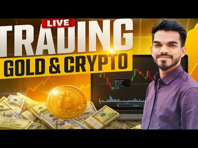 🔴 Live Forex & Crypto Market Analysis | Real-Time Day Trading | XAUUSD live | BTCUSD live |