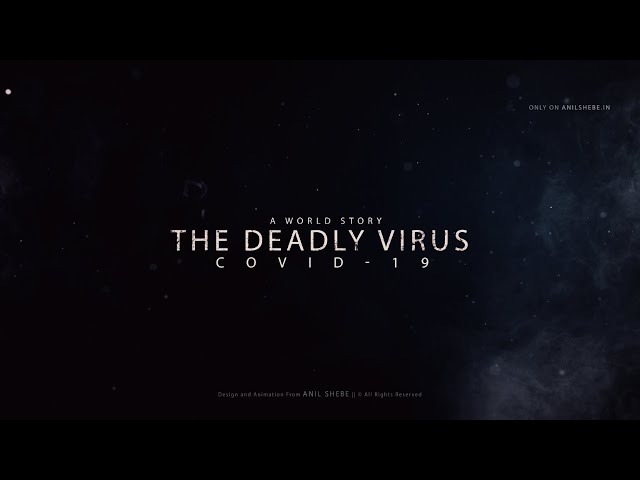 free after effects cinematic Corona Virus intro template || Anil Shebe
