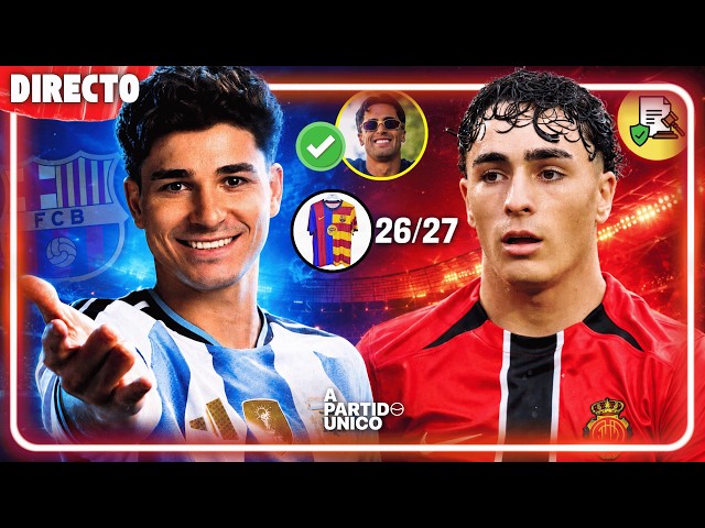 🔴 ACUERDO BARÇA-JULIÁN ÁLVAREZ | OPERACIÓN VIRGILI | CANCELO más Cerca
