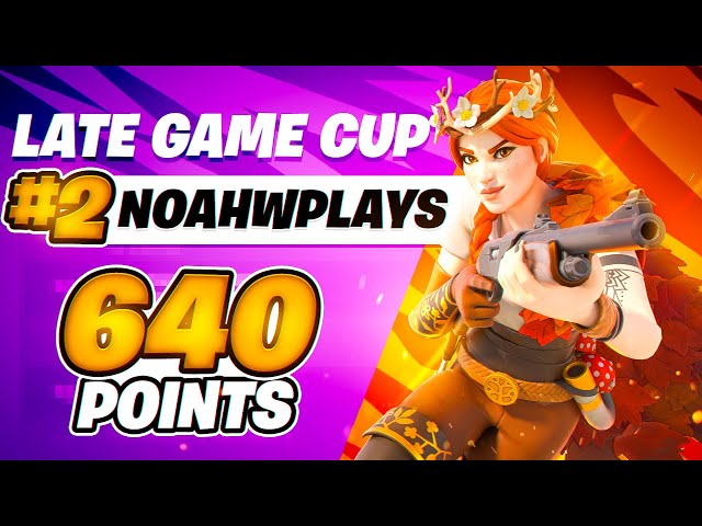 How I Placed 2nd in the Bugha Late Game Tournament in Fortnite