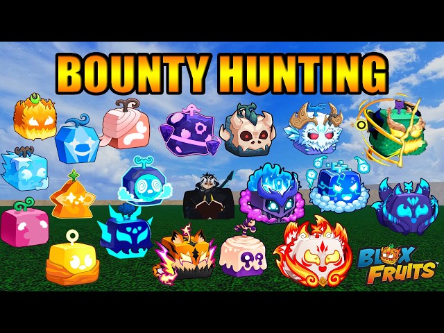 Changing Fruit Every 1M Bounty I Earned 15M To 30M (Lightning Fruit) Bounty Hunting - Blox Fruits
