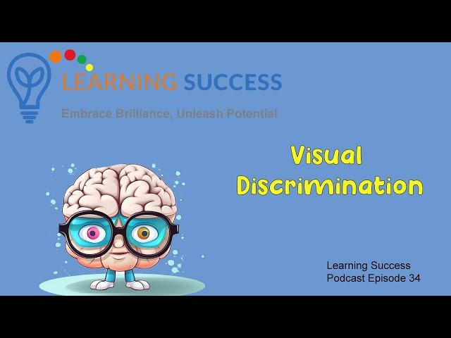 Visual Discrimination and How It Affects Learning