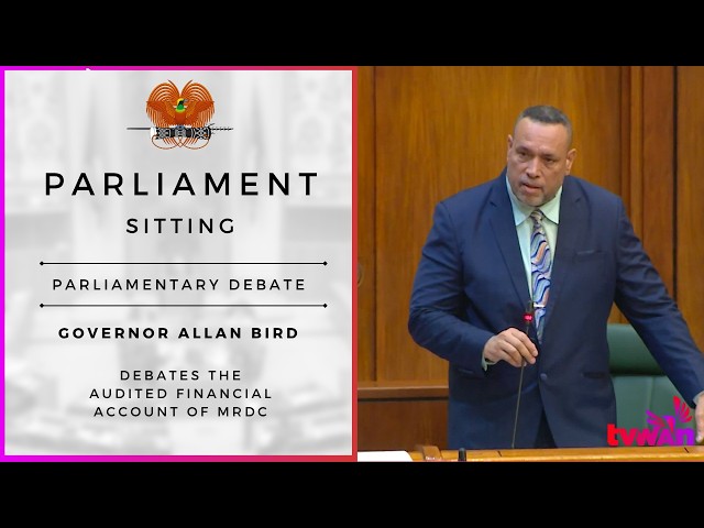 Parliamentary Debate | Governor Allan Bird | Parliament Sitting | Tuesday 14 July 2026