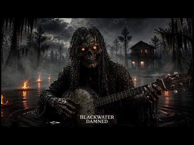 BLACK WATER DAMNED (Official Music Video v1) BURNIN’ BRIDGES Ai Music