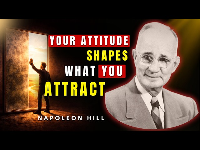 Your Attitude Is The Window To Your Success | Napoleon Hill