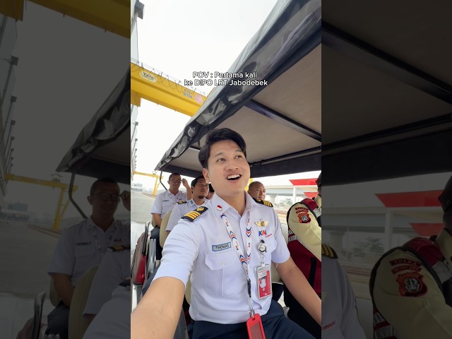 Keren banget ! #lrt #masinis #masiniskai #keretaapi #keretaapiindonesia #masiniskci #keretaapikita