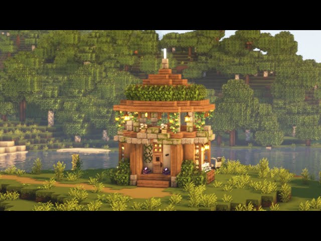 [Minecraft] 🧙📕 Aesthetic Enchanting Tower Tutorial / Mizuno's 16 Craft Resource Pack