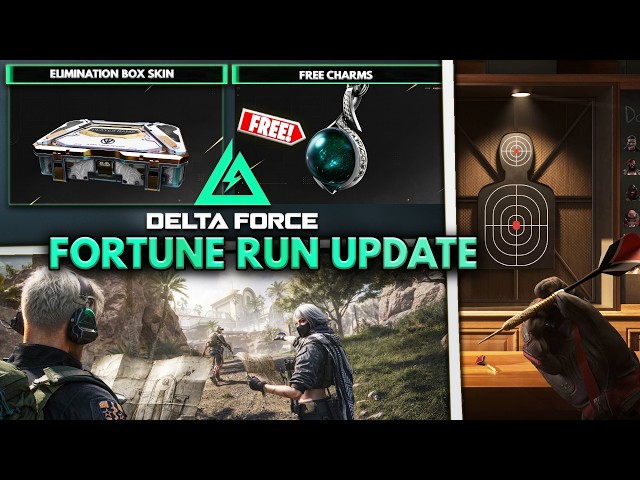 Delta Force Fortune Run Update | First Elimination Box Skin, FREE 2,600 Delta Tickets & More