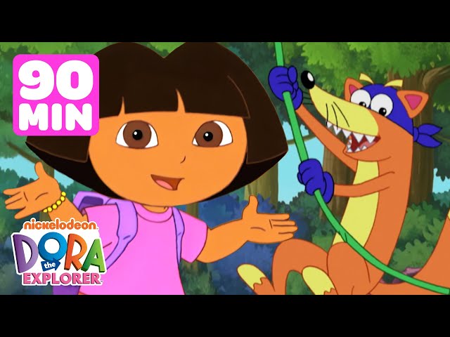 Learn Spanish with Dora the Explorer! 💗 90 Minutes | Dora & Friends