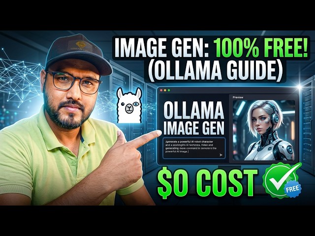 How to Generate Images Locally with Ollama #tehcymishraji