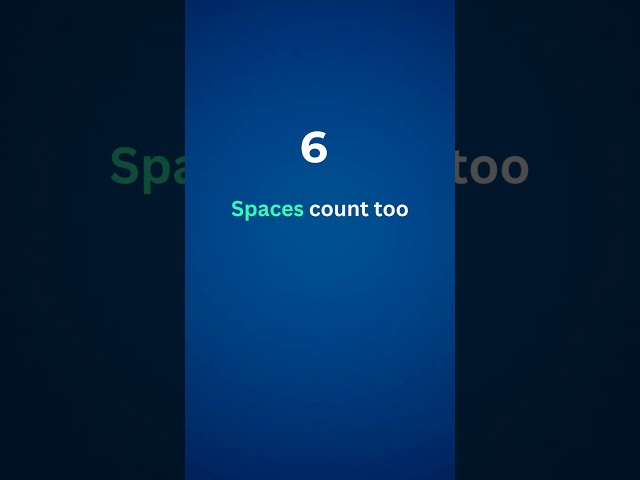 This Python count is wrong 😳This Python len() result surprises many developers.#python #coding