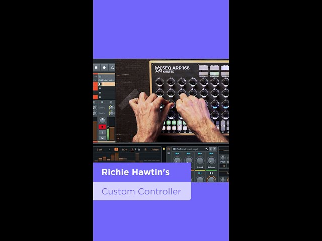 Richie Hawtin: How to improvise melodies with Bitwig's Arpeggiator #shorts