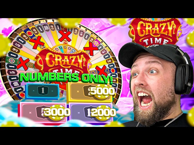 I PLAYED CRAZY TIME WITHOUT BETTING ON THE GAME SHOWS...