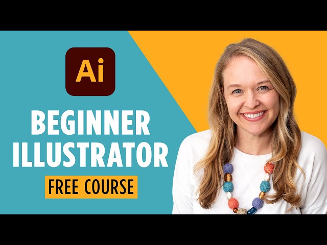 FREE Adobe Illustrator Course for Beginners | Graphic Design
