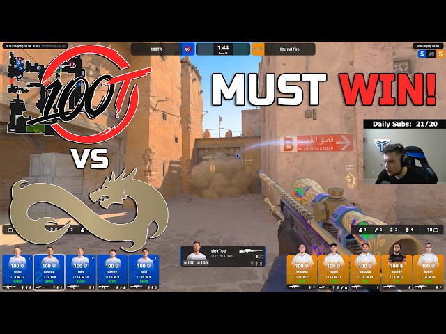 OPEN QUAL! 100 Thieves vs Eternal Fire - Highlights - IEM Beijing 2026 Global Qualifier - CS2
