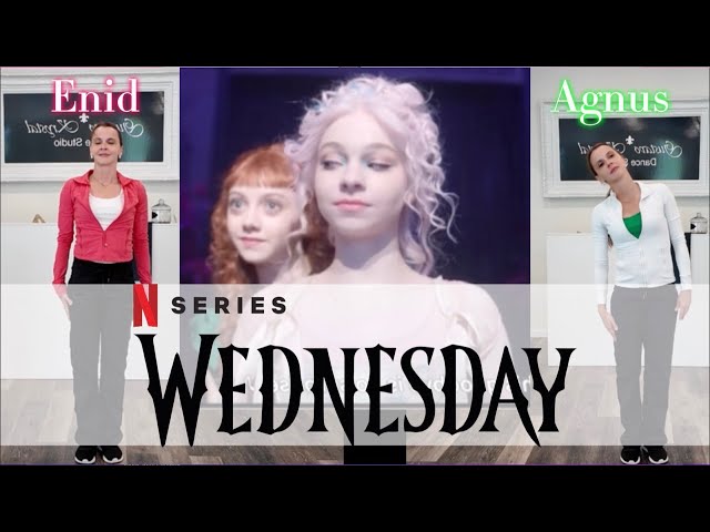The Dead Dance with Enid and Agnes | Wednesday: Season 2 | Netflix | Full Dance
