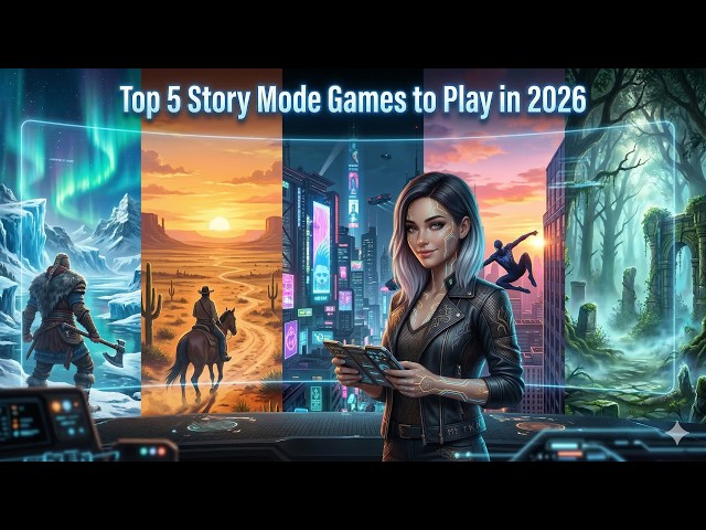 5 Best Story Mode Games to Play in 2026 | Must Play Single Player Games