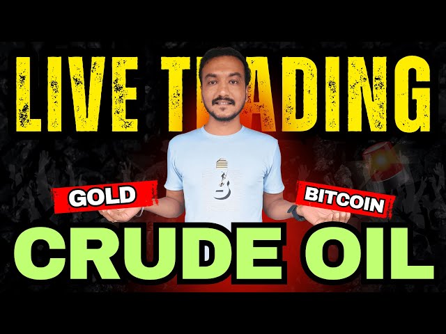 🔥Crude Oil Live Trading | LIVE Trading 04 SEP  |  MCX & Crypto Live Trading