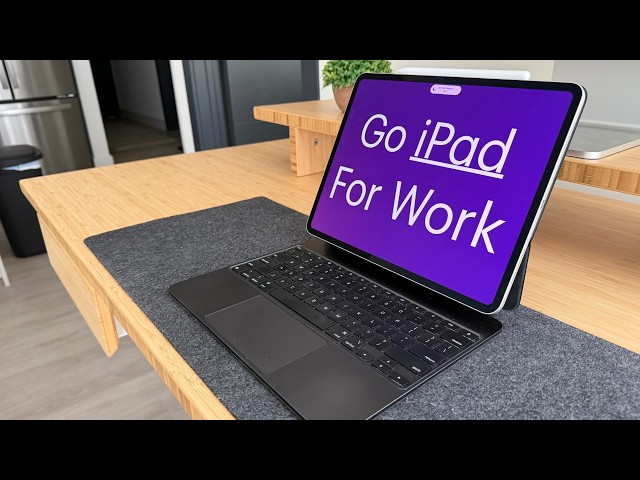 Why you should at least TRY using your iPad Pro for work!