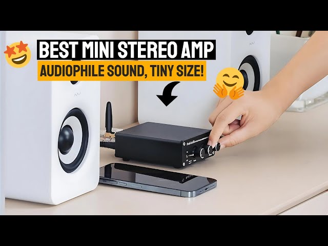 Best Mini Stereo Amplifier in 2025 🔊 | Top 5 Mini Audio Amps Reviewed!