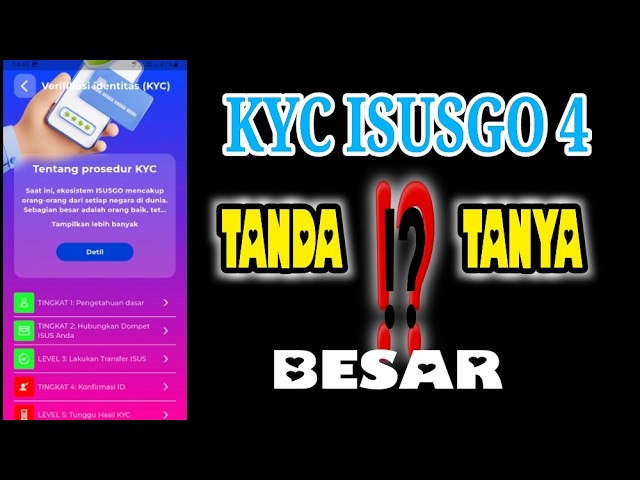 KYC ISUSGO 4⁉️ BIG QUESTION MARK