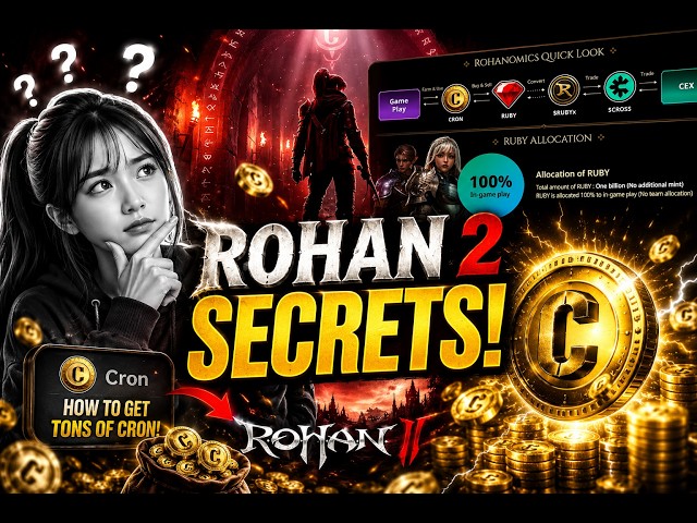Rohan 2 Web3 Guide RUBYx, CRON Farming & Future NFTs!