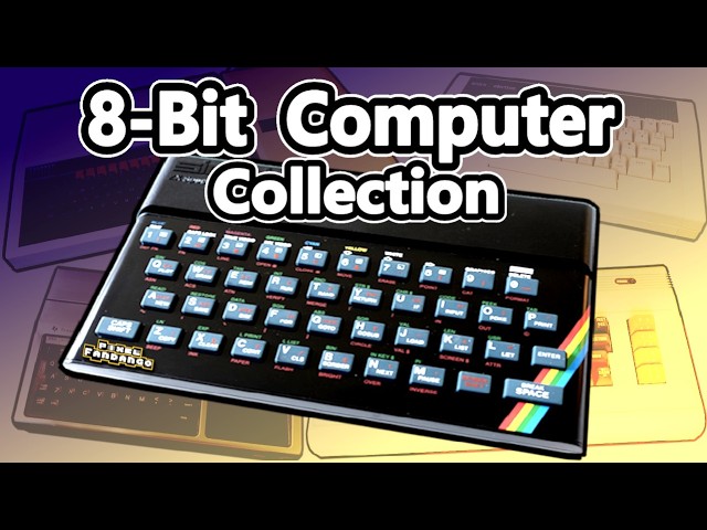 8-Bit Computers From The 1980s - My Collection