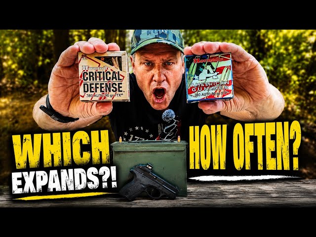 How Often Does Hornady .380 ACP Actually Expand? We Find Out