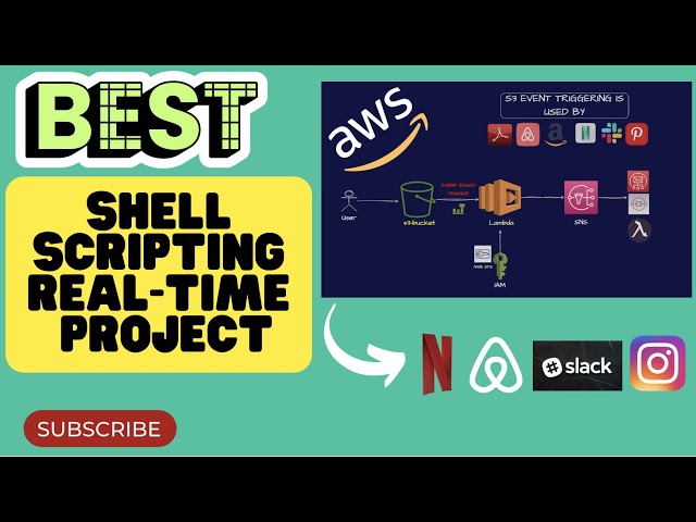 ULTIMATE SHELL SCRIPTING PROJECT  | USED BY NETFLIX | LIVE DEMO | AWS REAL-TIME PROJECT | #devops
