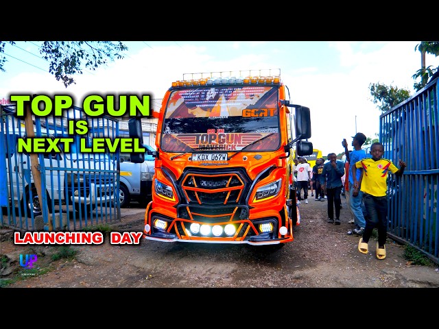 🔥 TOP GUN Matatu Official Launch Day | Nairobi's New Beast Finally Unveiled