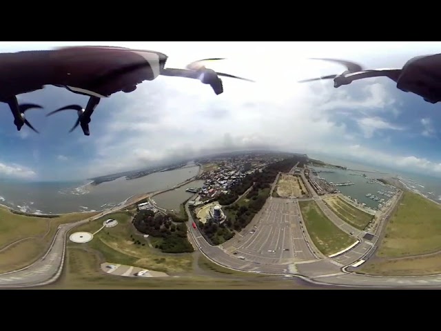 Wunder 360 c1 Height 100 meters shooting test wunder 360 c1 高度100公尺拍攝測試