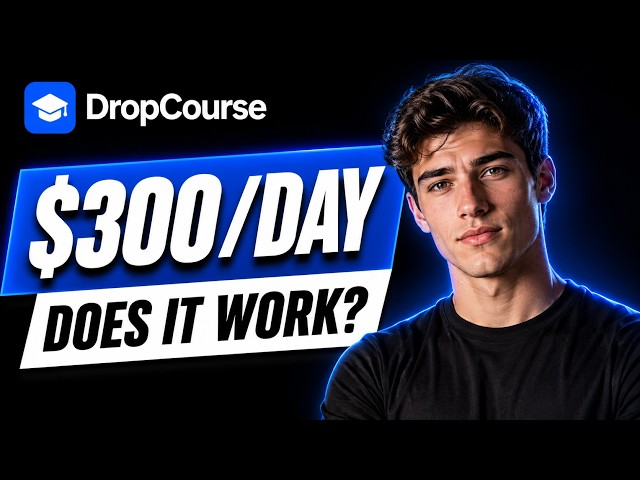 🚀 DropCourse Tutorial: Create & Launch Your Online Course in Minutes!