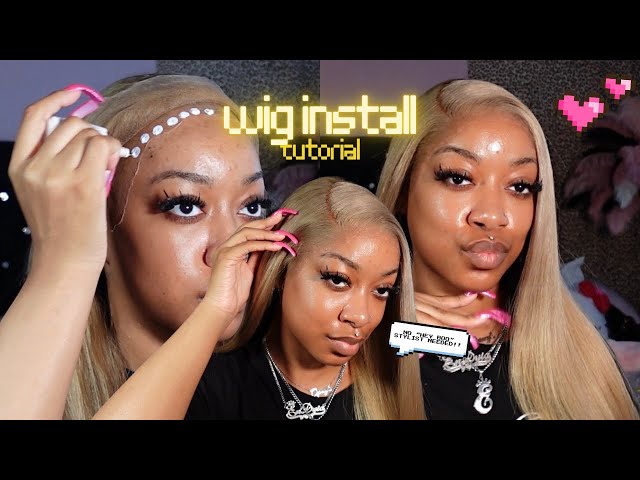 BEGINNER FRIENDLY wig install tutorial | Bald cap method , melting the lace & MORE