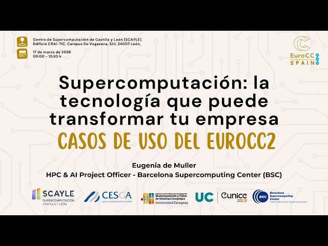Acompañamiento gratuito para acceder a la supercomputación | EuroCC Spain