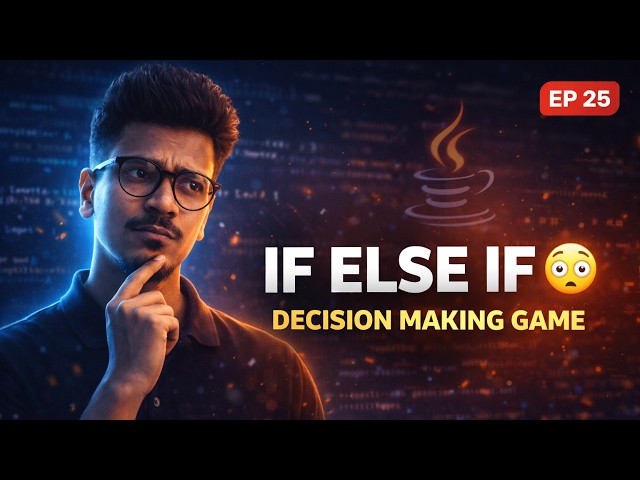 If-Else-If in Java — Grade Calculator Project Build | Java Conditional Logic 2026