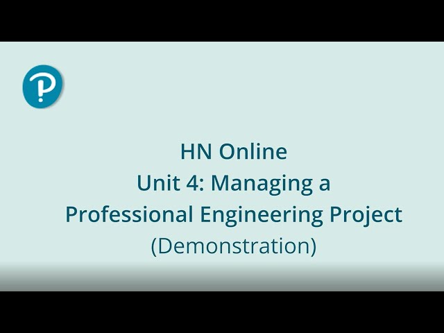 HN Online Demo: Managing a Professional Engineering Project